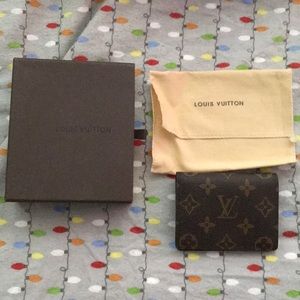 Louis Vuitton credit card ID wallet